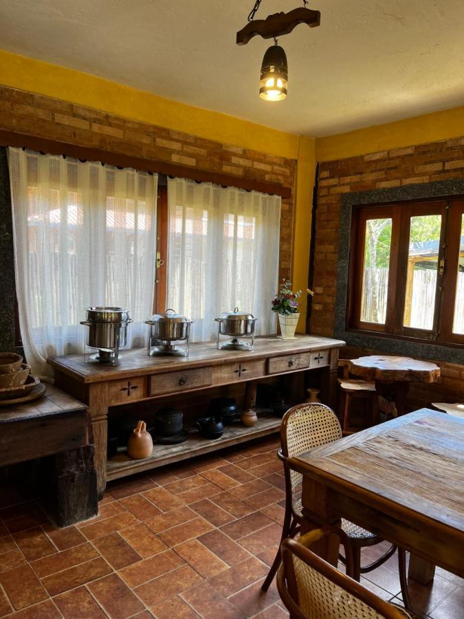 Pousada - Casa De Barro Santo Antonio do Pinhal Bagian luar foto
