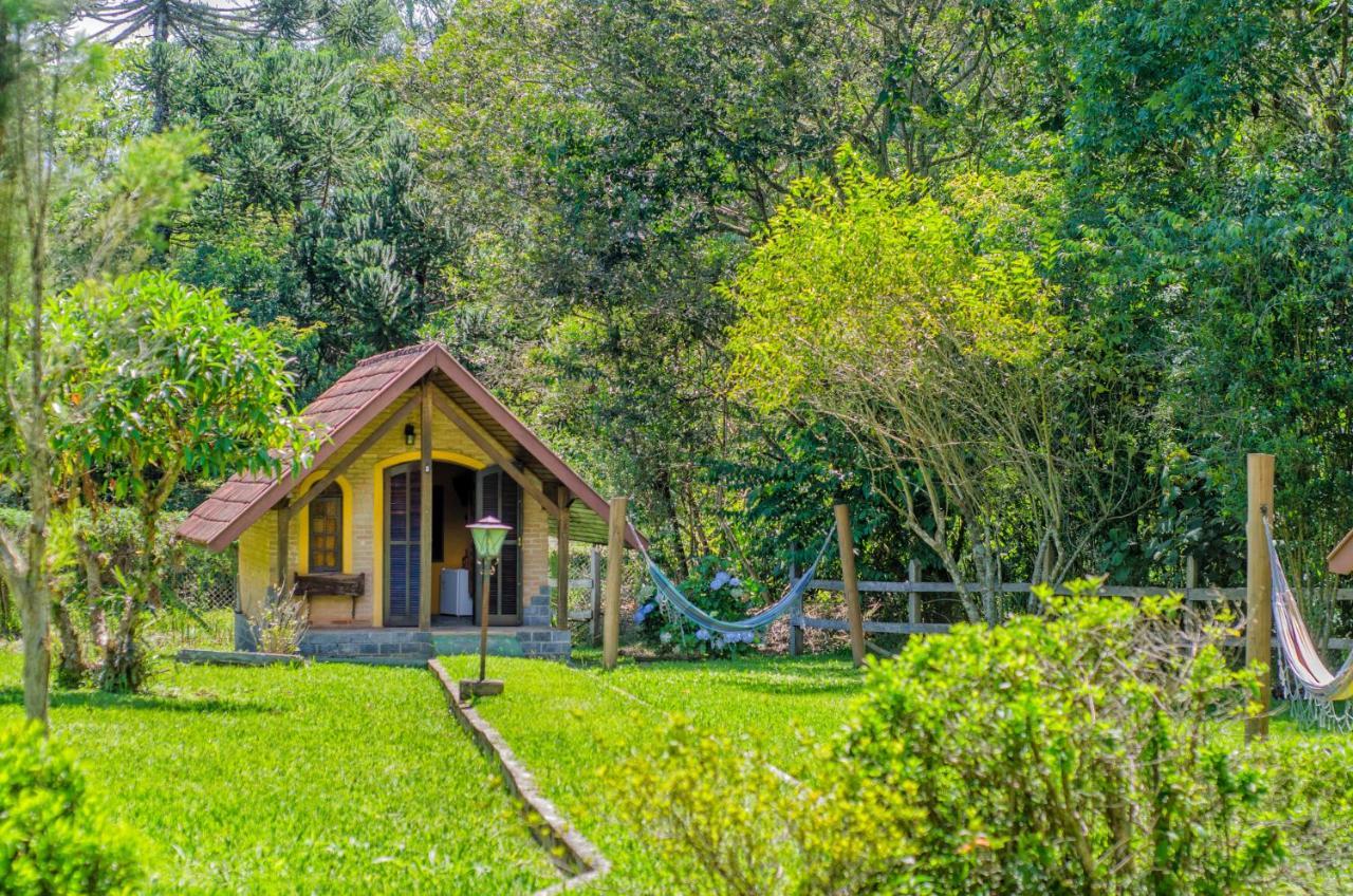 Pousada - Casa De Barro Santo Antonio do Pinhal Bagian luar foto